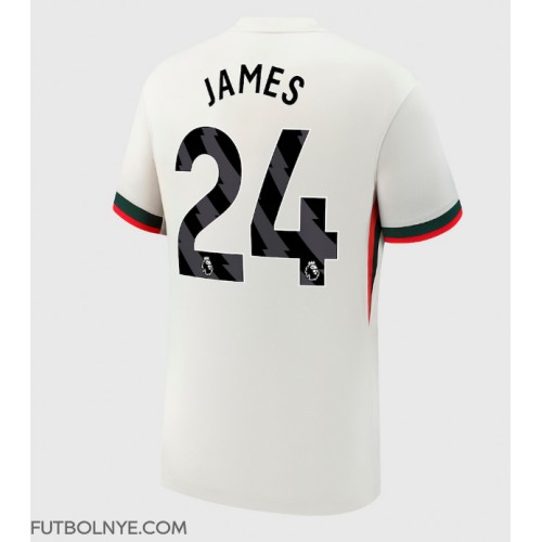 Camiseta Chelsea Reece James #24 Visitante Equipación 2025-26 manga corta